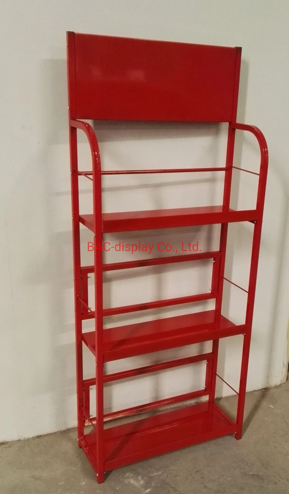 Custom Made Lubricating Oil Display Rack Metal Stand for Promotion