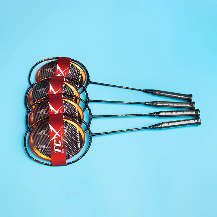 Custom Printed Graphite Badminton Racket Set